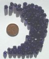 100 6mm Bicone Tanzanite